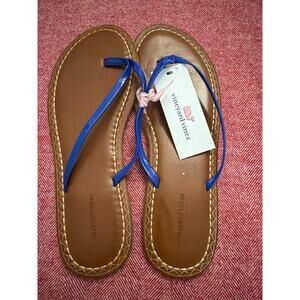 Vineyard vines Skinny Strap Flip Flops size 10